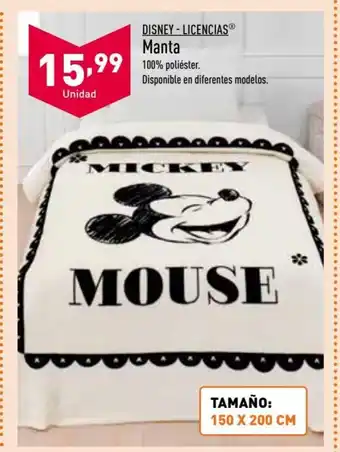 ALDI Disney-Licensias Manta oferta