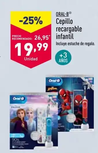 ALDI Cepillo Recargable Infantil oferta