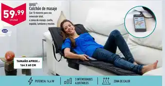 ALDI Colchón De Masaje oferta