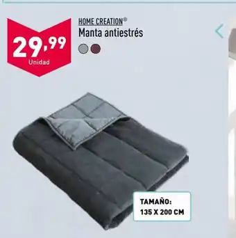 ALDI Manta Antiestrés oferta