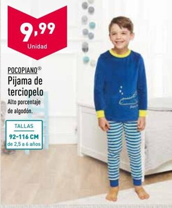 ALDI Pijama de Terciopelo oferta