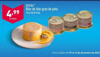 ALDI Bloc De Foie-Gras de Pato oferta