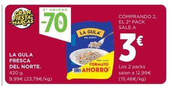 Hipercor La Gula Fresca Del Norte oferta