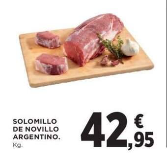 Hipercor Solomillo de Novillo Argentino oferta