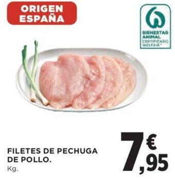 Hipercor Filetes De Pechuga De Pollo oferta