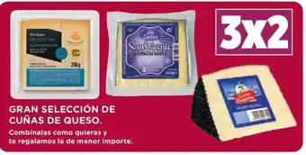 Hipercor Gran Selección De Cuñas De Queso oferta