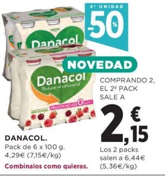 Hipercor Danacol oferta