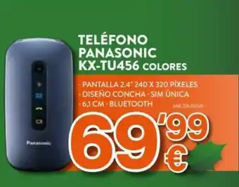 Teléfono Panasonic KX-TU456
