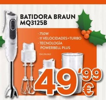 Expert Batidora Braun MQ3125B oferta