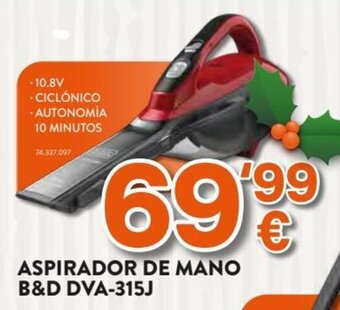 Expert Aspirador de Mano B&D DVA-315J oferta