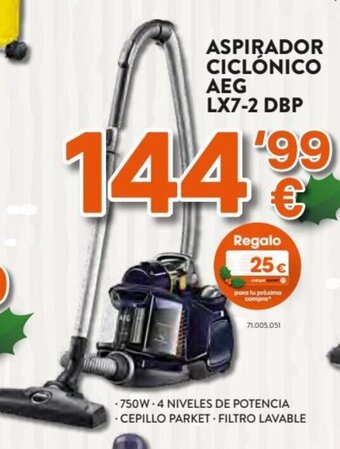 Expert Aspirador Ciclónico Aeg LX7-2 DBP oferta