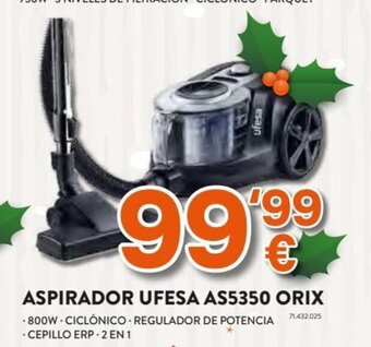 Expert Aspirador Ufesa AS5350 Orix oferta