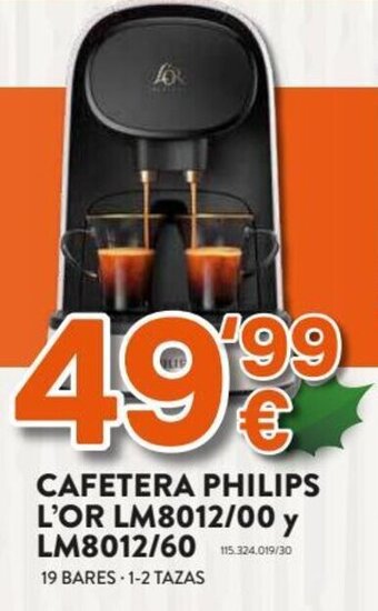 Expert Cafetera Philips L'Or LM8012/00 Y LM8012/60 oferta