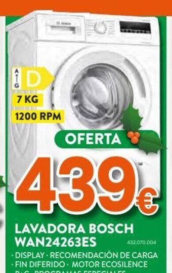 Expert Lavadora Bosch WAN24263ES oferta