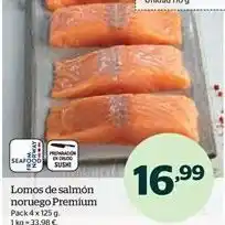 La Sirena Lomos de salmón noruego oferta