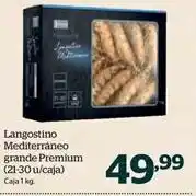 La Sirena Langostino mediterráneo grande premium 21 - 30 unidades/caja oferta