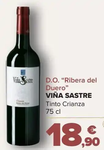 D.o."ribera del duero" viña sastre tinto crianza
