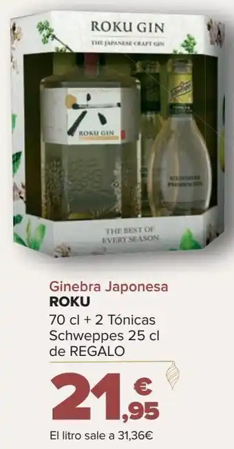 Carrefour Ginebra japonesa roku oferta