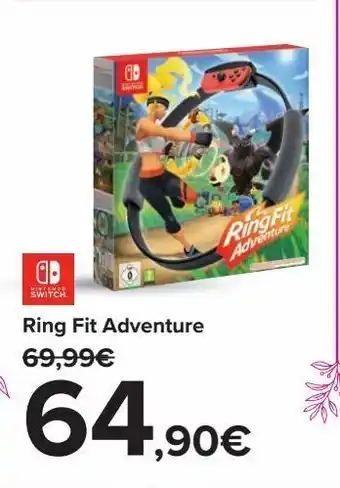 Carrefour Ring fit adventure nintendo switch oferta