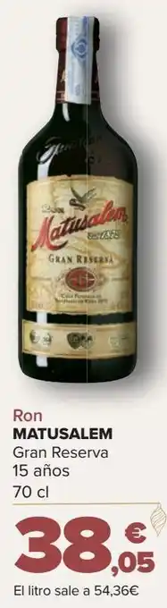 Carrefour Ron matusalem gran reserva oferta