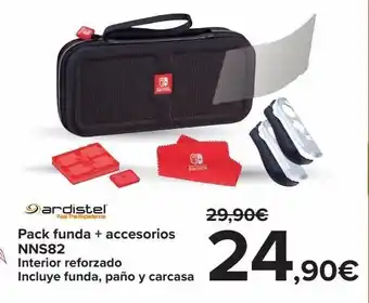 Carrefour Pack funda + accesorios nns82 ardistel oferta