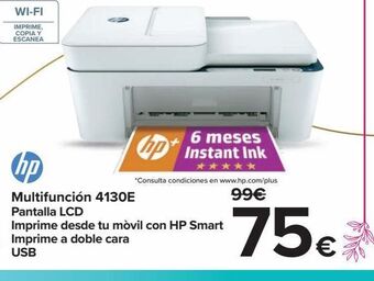 Carrefour Multifunción 4130e hp oferta