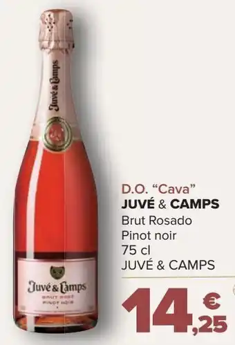 Carrefour D.o."cava" juvé&camps brut rosado oferta