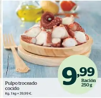 La Sirena Pulpo oferta