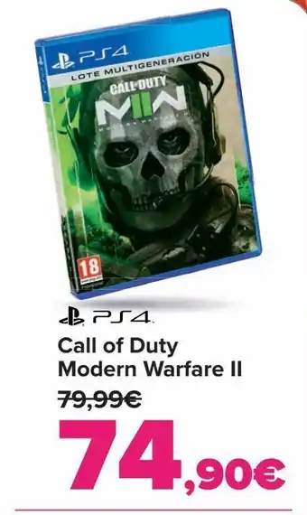 Carrefour Call of duty modern warfare ii ps4 oferta