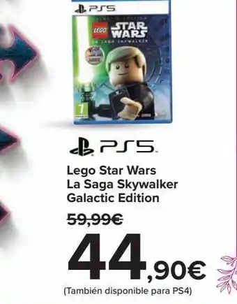 Carrefour Lego star wars la saga skywalker galactic edition ps5 oferta