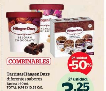 La Sirena Tarrina de helado häagen-dazs oferta