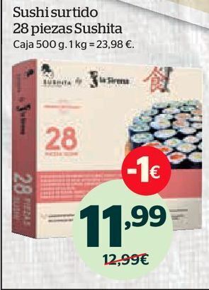 La Sirena Sushi oferta