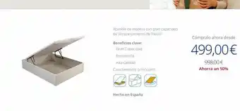 Beds Abatible de madera con gran capacidad de almacenamiento de pikolin beneficios clave: - gran capacidad -resistencia - alta oferta