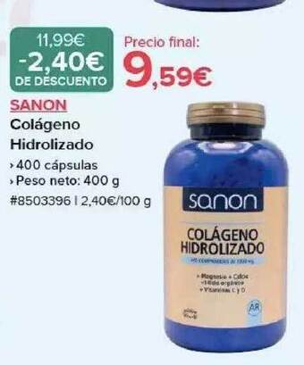 Costco Sanon colágeno hidrolizado oferta
