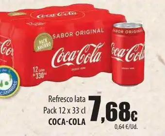 Spar Tenerife Refresco lata coca-cola oferta