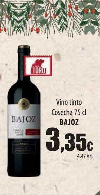 Spar Tenerife Vino tinto cosecha bajoz oferta