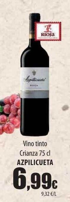 Spar Tenerife Vino tinto crianza azpilicueta oferta