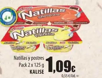 Spar Tenerife Natillas y postres kalise oferta