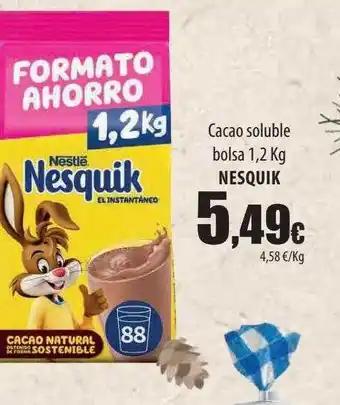 Spar Tenerife Cacao soluble bolsa nesquik oferta