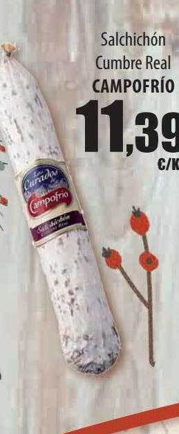 Spar Tenerife Salchichón cumbre real campofrío oferta