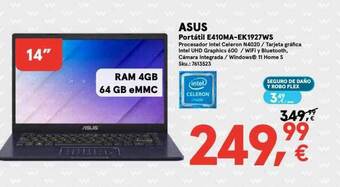 Worten Asus portátil e410ma-ek1927ws oferta