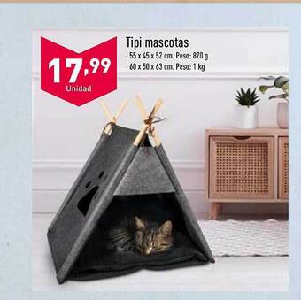 ALDI Tipi mascotas oferta