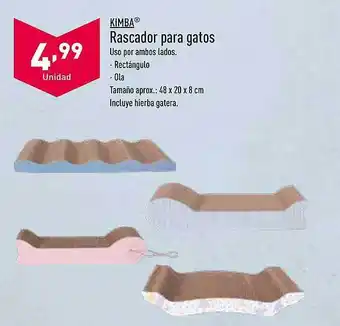 ALDI Kimba rascador para gatos oferta