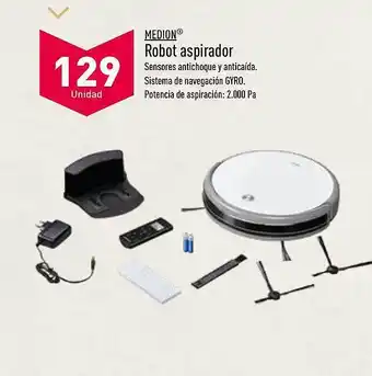 ALDI Medion robot aspirador oferta
