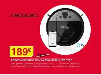 Robot aspiradora conga 2090 vision cecotec