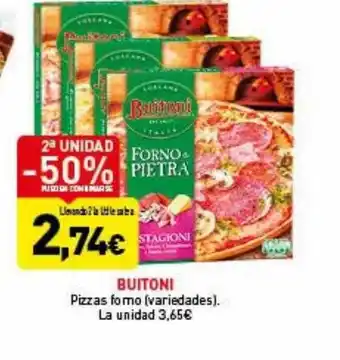 Hiperber Buitoni pizza forno la unidad oferta