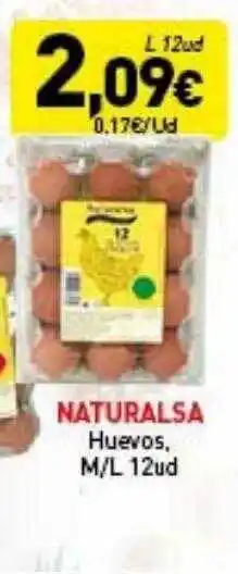 Hiperber Naturalsa huevos oferta