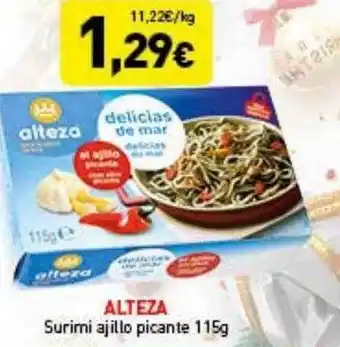 Hiperber Alteza surimi ajillo picante oferta