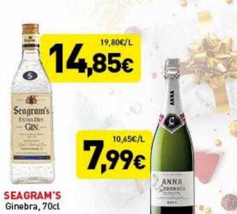 Hiperber Seagram's ginebra oferta