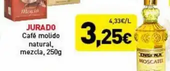 Hiperber Jurado café molido natural mezcla oferta